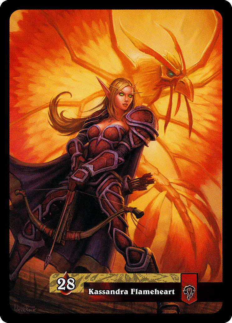 Kassandra Flameheart 背面